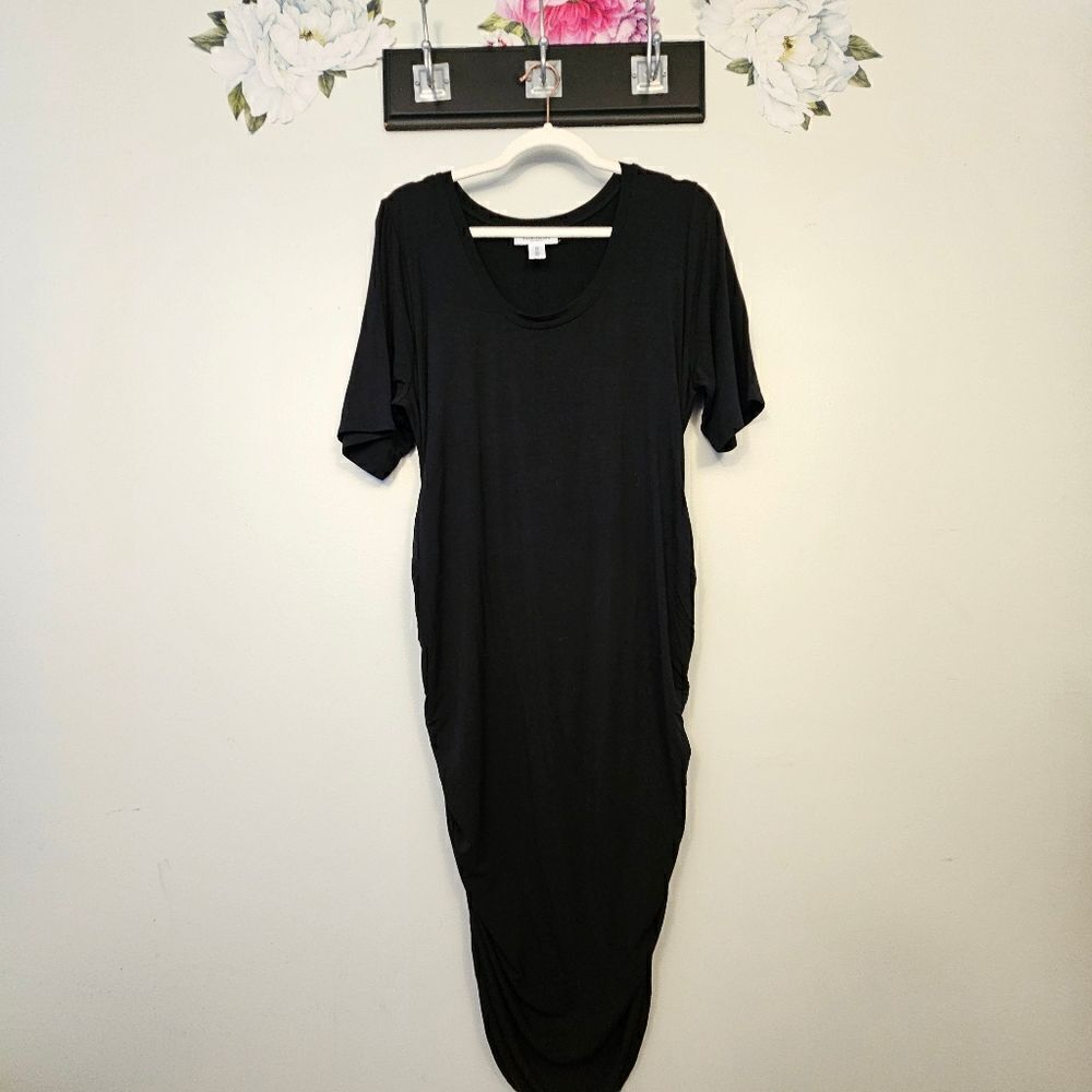 Motherhood Maternity Midi Tee Dress